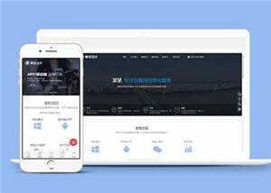 互联网信息化服务网站前端模板下载 - 项目资源网