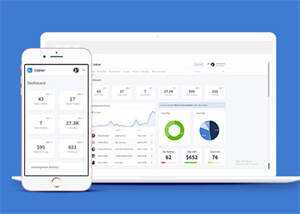 大气后台框架响应式模板下载 - 项目资源网