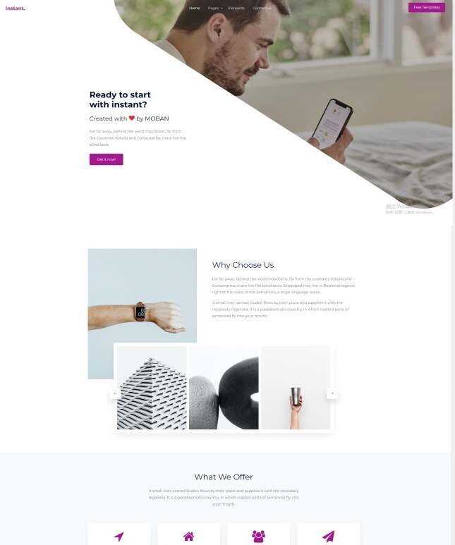 HTML5个性创意设计公司网站模板 - 项目资源网