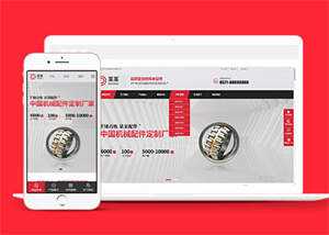 宽屏手柄机械配件网站前端模板 - 项目资源网