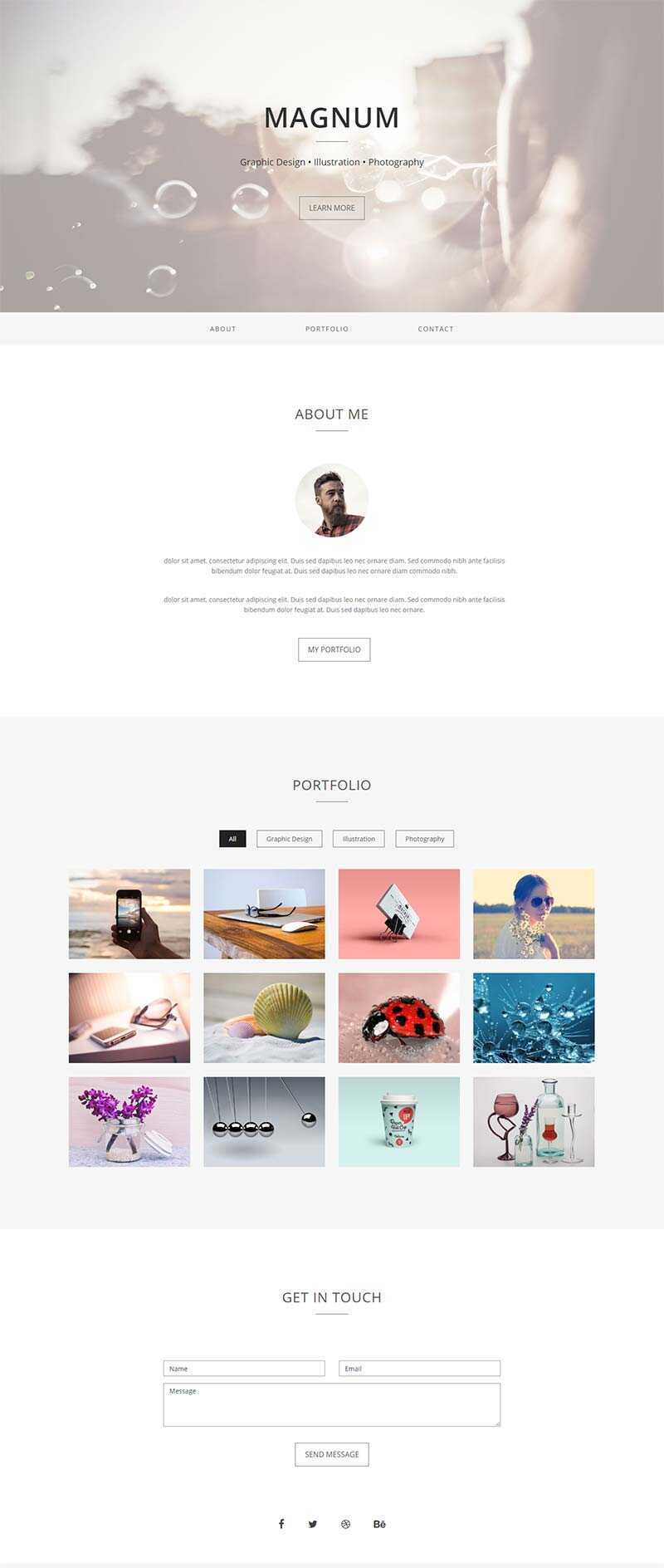 推广单页静态html模板 - 项目资源网